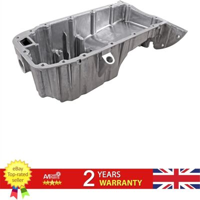 Vaico V51-0049 Aluminum Oil Pan - Engine Side Vaico V51-0049 Aluminum Oil Pan - Engine Side
