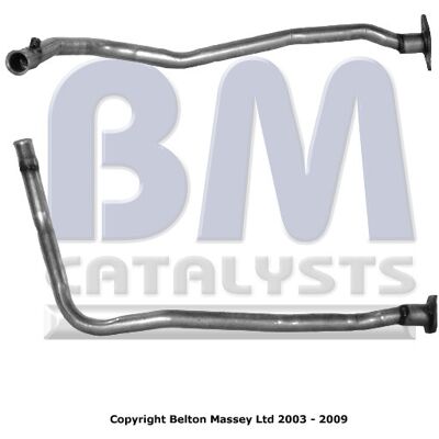 BM Catalysts Exhaust Pipe for Rover Mini - BM70145 BM Catalysts Exhaust Pipe for Rover Mini - BM70145
