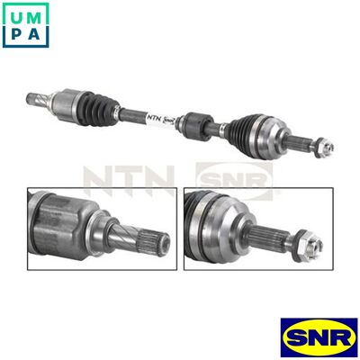 SNR - DK55.003 - Front Left - Renault Clio 4 - Driveshaft SNR - DK55.003 - Front Left - Renault Clio 4 - Driveshaft