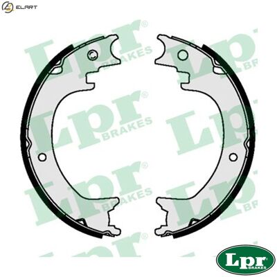 LPR 09590 Brake Shoes Kit - Drum Brakes LPR 09590 Brake Shoes Kit - Drum Brakes