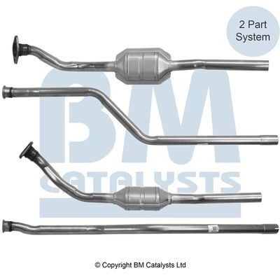 BM Catalysts BM80087H - Catalytic Converter BM Catalysts BM80087H - Catalytic Converter
