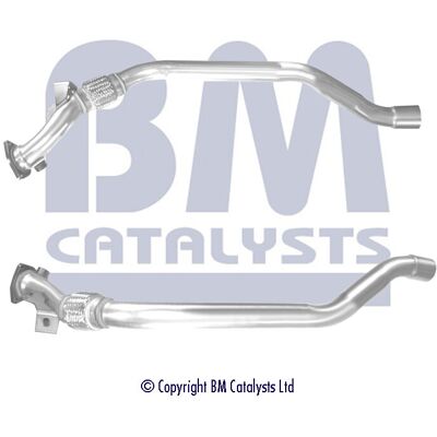 BMW Exhaust Pipe - Center for Audi A4 B7 2.0 TDI - Vehicle-Specific BMW Exhaust Pipe - Center for Audi A4 B7 2.0 TDI - Vehicle-Specific