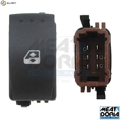 Meat & Doria Nissan Primastar Window Switch - 26106 Meat & Doria Nissan Primastar Window Switch - 26106