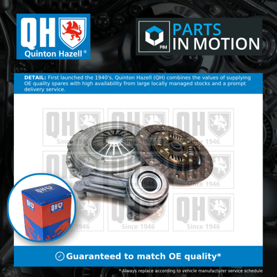 QUINTON HAZELL QKT2156AF Hydraulic Clutch Kit - Ford Mazda QUINTON HAZELL QKT2156AF Hydraulic Clutch Kit - Ford Mazda