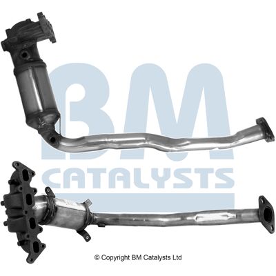 BM Catalysts Fiat Bravo Stilo Euro 4 Catalytic Converter - BM91651H BM Catalysts Fiat Bravo Stilo Euro 4 Catalytic Converter - BM91651H
