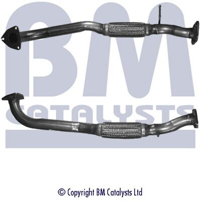 BM Catalysts BM70498 Exhaust Pipe - Fiat Punto BM Catalysts BM70498 Exhaust Pipe - Fiat Punto