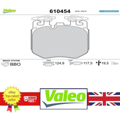 VALEO 610454 Brake Pads - Brake Pads VALEO 610454 Brake Pads - Brake Pads