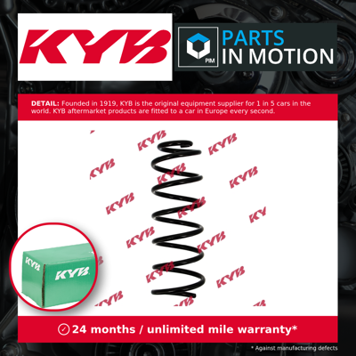 KYB RA5364 Suspension Spring - Rear Axle KYB RA5364 Suspension Spring - Rear Axle