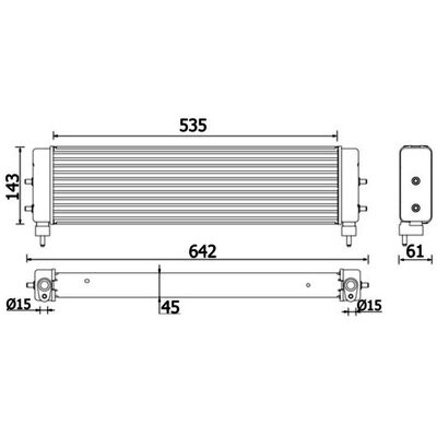 Mahle Oil Cooler for BMW 5-8 Series, X6, Clc - OEM Quality Mahle Oil Cooler for BMW 5-8 Series, X6, Clc - OEM Quality