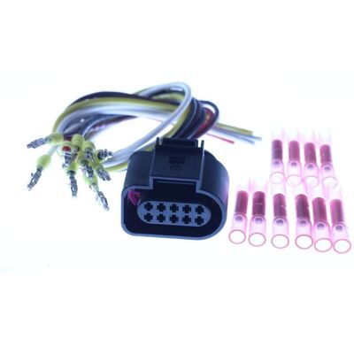 SENCOM 20593 Cable Repair Kit - 10 Contacts, 250mm, Black SENCOM 20593 Cable Repair Kit - 10 Contacts, 250mm, Black