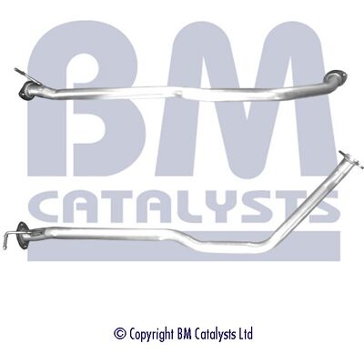 BM BM50589 Exhaust Pipe - rear exhaust pipe for Fiat Sedici BM BM50589 Exhaust Pipe - rear exhaust pipe for Fiat Sedici