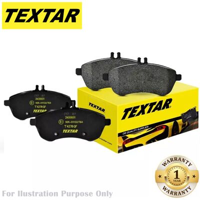 Textar Genesis G70 Kia Stinger Brake Pads - Wear Indicator, Brembo Fit Textar Genesis G70 Kia Stinger Brake Pads - Wear Indicator, Brembo Fit