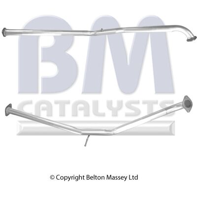 BM Catalysts - BM50382 - Hyundai Accent - Kia Rio - Exhaust pipe BM Catalysts - BM50382 - Hyundai Accent - Kia Rio - Exhaust pipe