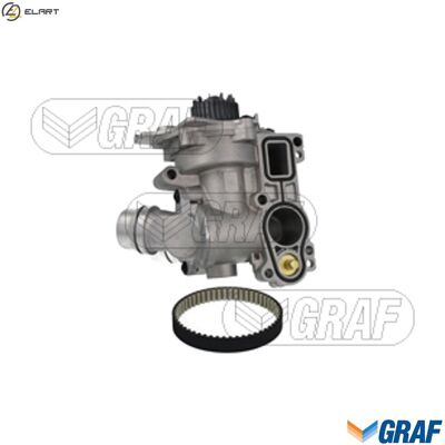 GRAF PA1359A Water Pump - Engine Cooling System Component GRAF PA1359A Water Pump - Engine Cooling System Component