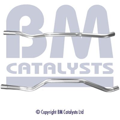 BM Catalysts Bm50601 Exhaust Pipe Rear Stainless Steel - Catalysts BM Catalysts Bm50601 Exhaust Pipe Rear Stainless Steel - Catalysts