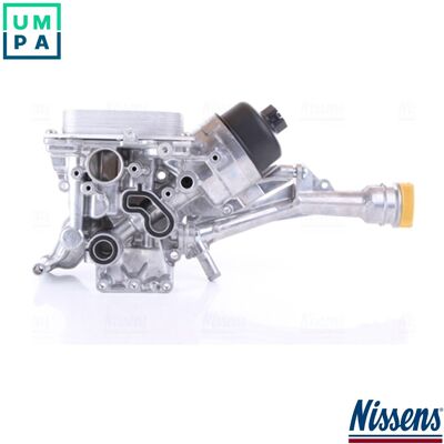 NISSENS 91352 Oil Cooler - Water-cooled with oil filter housing NISSENS 91352 Oil Cooler - Water-cooled with oil filter housing
