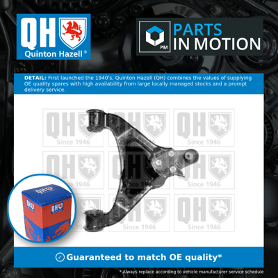 QUINTON HAZELL QSA1894S Suspension Arm - Suspension Type QUINTON HAZELL QSA1894S Suspension Arm - Suspension Type