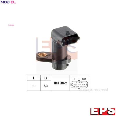Opel Zafira B, Astra H, Fiat Stilo OE Crankshaft Sensor - Made in Italy Opel Zafira B, Astra H, Fiat Stilo OE Crankshaft Sensor - Made in Italy