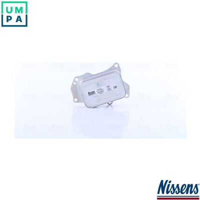 NISSENS 91426 Oil Cooler - Water-cooled Aluminum, 39mm deep NISSENS 91426 Oil Cooler - Water-cooled Aluminum, 39mm deep