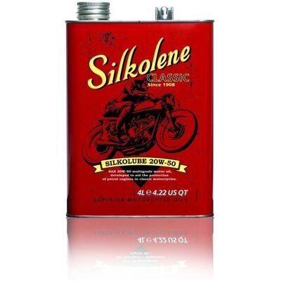 Silkolene - Silkolube 20W-50 - Mineral - Engine Oil Silkolene - Silkolube 20W-50 - Mineral - Engine Oil