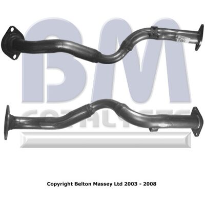 Nissan Exhaust Pipe - 200108h700, 200108h70a, 4460170 - Exhaust Pipe for Nissan X-trail 2.0/2.5 16v Nissan Exhaust Pipe - 200108h700, 200108h70a, 4460170 - Exhaust Pipe for Nissan X-trail 2.0/2.5 16v