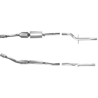Citroën C5 1.8/2.0 16v Catalytic Converter - E-mark Certified Citroën C5 1.8/2.0 16v Catalytic Converter - E-mark Certified