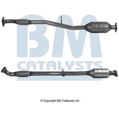Hyundai MX 1.1 Euro 4 Catalytic Converter - Vehicle-specific, Complete, 1200mm Hyundai MX 1.1 Euro 4 Catalytic Converter - Vehicle-specific, Complete, 1200mm