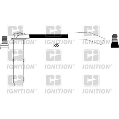 QUINTON HAZELL XC1008 Ignition Wire Set - Ignition System QUINTON HAZELL XC1008 Ignition Wire Set - Ignition System