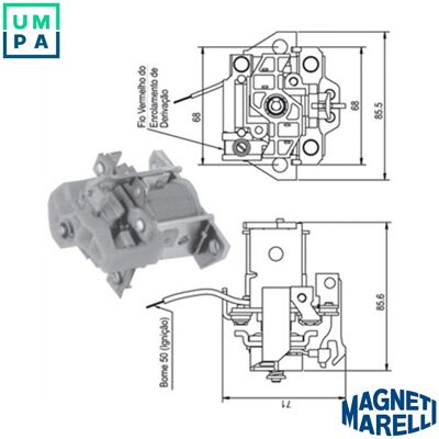Magneti Marelli Starter Switch - 940113050336 Magneti Marelli Starter Switch - 940113050336
