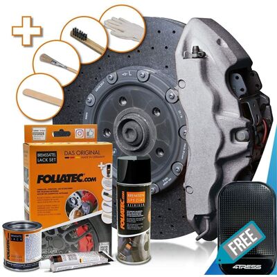 Foliatec Ft2172 Silver High Temp Brake Caliper - Brake Caliper Foliatec Ft2172 Silver High Temp Brake Caliper - Brake Caliper