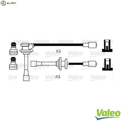 Valeo Ignition Cable Set - 346083 - Compatible with Kia Carens, Clarus, Sephia, Shuma Valeo Ignition Cable Set - 346083 - Compatible with Kia Carens, Clarus, Sephia, Shuma