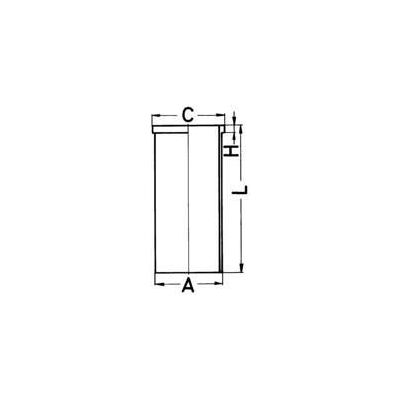 KOLBENSCHMIDT 89177190 Cylinder Sleeve - Cylinder Type KOLBENSCHMIDT 89177190 Cylinder Sleeve - Cylinder Type