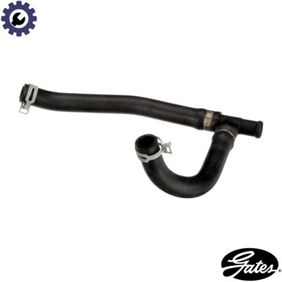 Gates 02-3319 Heating Hose - ThermalPro EPDM Black 490mm for Tesla Gates 02-3319 Heating Hose - ThermalPro EPDM Black 490mm for Tesla