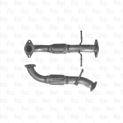 Ford Exhaust Pipe 455mm for Focus II, C-Max, Mazda 3 1.6 TDCi Ford Exhaust Pipe 455mm for Focus II, C-Max, Mazda 3 1.6 TDCi
