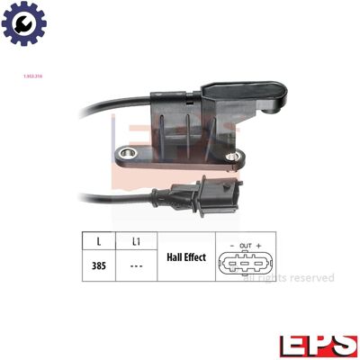 EPS 1.953.316 Camshaft Position Sensor - Camshaft Position Sensor EPS 1.953.316 Camshaft Position Sensor - Camshaft Position Sensor