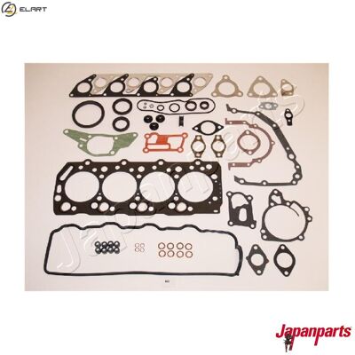 JAPANPARTS Mitsubishi Hyundai Engine Gasket Set - Complete, 1.6mm, 93mm JAPANPARTS Mitsubishi Hyundai Engine Gasket Set - Complete, 1.6mm, 93mm