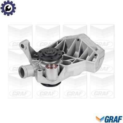 GRAF PA805 Water Pump - Impeller 59.5mm, 8 blades - for V-belt use GRAF PA805 Water Pump - Impeller 59.5mm, 8 blades - for V-belt use
