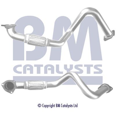 BM Catalysts Bm50537 Exhaust Pipe - Exhaust Pipe BM Catalysts Bm50537 Exhaust Pipe - Exhaust Pipe