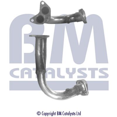 BM Catalysts BM70078 Exhaust Pipe - Front Tailpipe for Ford Fiesta BM Catalysts BM70078 Exhaust Pipe - Front Tailpipe for Ford Fiesta