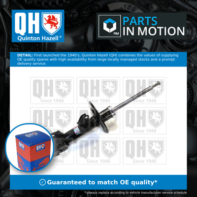 QUINTON HAZELL QAG878022 Front Left Shock Absorber - Shock Absorber QUINTON HAZELL QAG878022 Front Left Shock Absorber - Shock Absorber