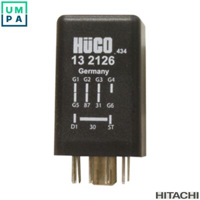 Hitachi Hüco Relay Glühzeit for VW Touareg - Relay Glühanlage Hitachi Hüco Relay Glühzeit for VW Touareg - Relay Glühanlage
