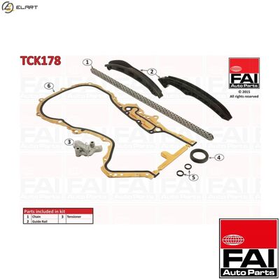 FAI AutoParts TCK178 Timing Chain Kit - Timing Chain Kit FAI AutoParts TCK178 Timing Chain Kit - Timing Chain Kit