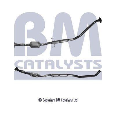 Toyota Corolla 2003-2007 2.0TD Bm Catalysts Bm80311h Exhaust - Catalytic Converter Toyota Corolla 2003-2007 2.0TD Bm Catalysts Bm80311h Exhaust - Catalytic Converter