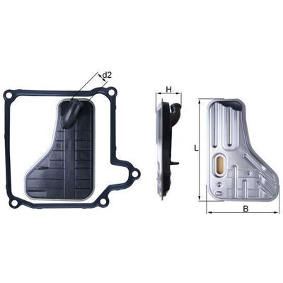 KNECHT HX 264D - Automatic Transmission Hydraulic Filter KNECHT HX 264D - Automatic Transmission Hydraulic Filter