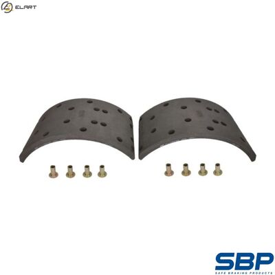 SBP 07-L19503-N00 Rear Brake Shoes & Drum - Brake Type SBP 07-L19503-N00 Rear Brake Shoes & Drum - Brake Type