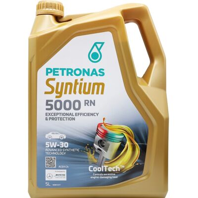Petronas Lubricants Syntium 5000 Rn 5W-30 - Motor Oil Petronas Lubricants Syntium 5000 Rn 5W-30 - Motor Oil