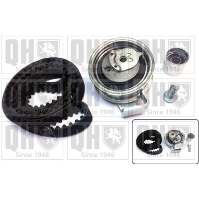 QUINTON HAZELL QBK787 Timing Belt Kit - Timing Belt Kit, Without Damper Tensioner, Tensioner Pulley QUINTON HAZELL QBK787 Timing Belt Kit - Timing Belt Kit, Without Damper Tensioner, Tensioner Pulley