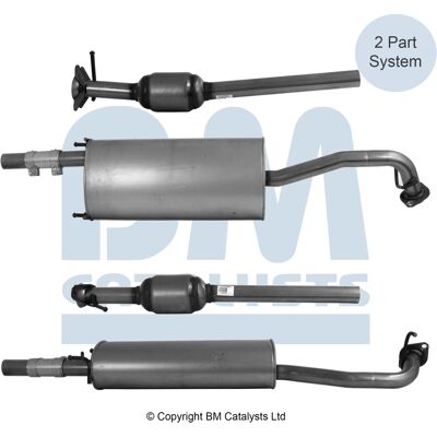 BM CATALYSTS BM91875H - Catalytic Converter for Lexus RX 300 Euro 4 BM CATALYSTS BM91875H - Catalytic Converter for Lexus RX 300 Euro 4