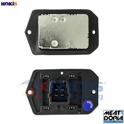 Meat & Doria K109170 Interior Blower Resistor - Interior Blower Resistor Meat & Doria K109170 Interior Blower Resistor - Interior Blower Resistor