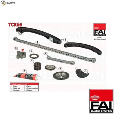 FAI AutoParts TCK66 Timing Chain Kit - Timing Chain Kit FAI AutoParts TCK66 Timing Chain Kit - Timing Chain Kit